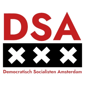 Logo Democratisch Socialisten Amsterdam